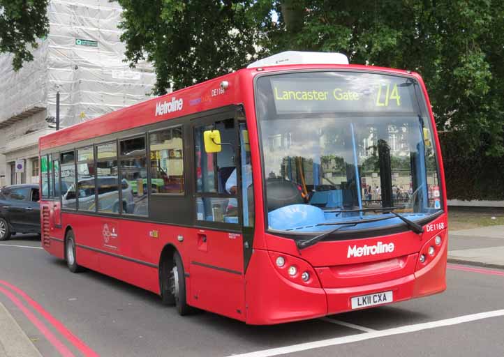 Metroline Alexander Dennis Enviro200 DE1168